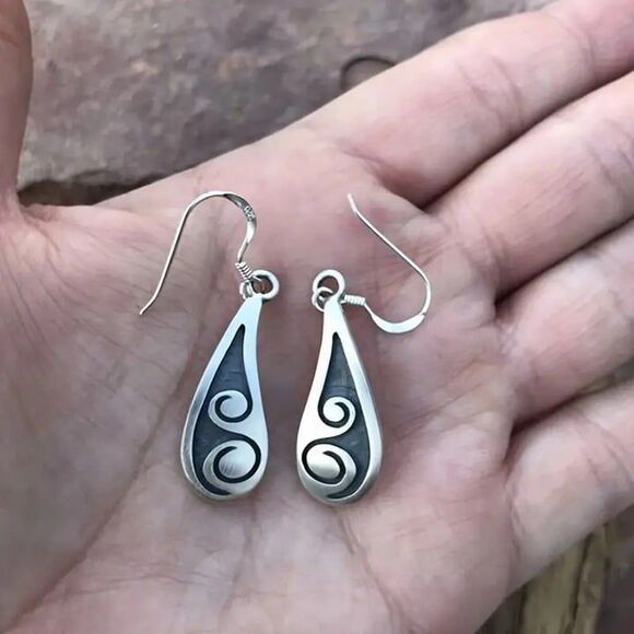 Tribal Style BOHO Earrings - Picture 2 of 3